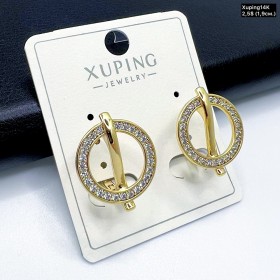 Сережки Xuping14К 10444 (1,9см.)